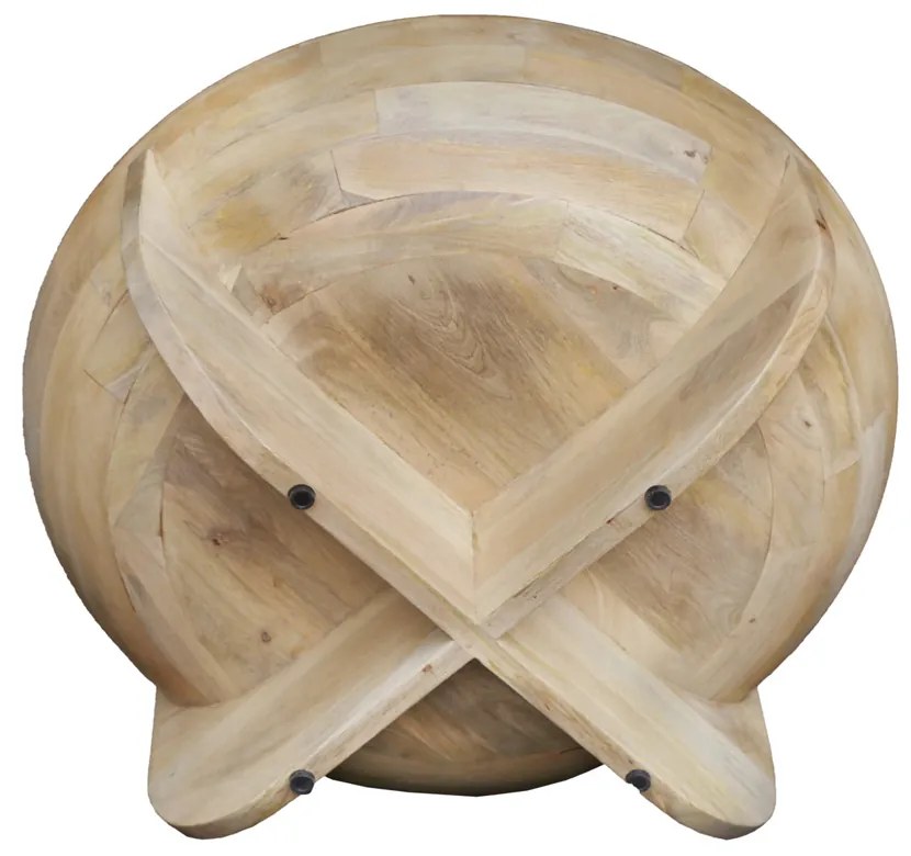 PALOMA COFFEE TABLE ΦΥΣΙΚΟ 91x91xH49cm