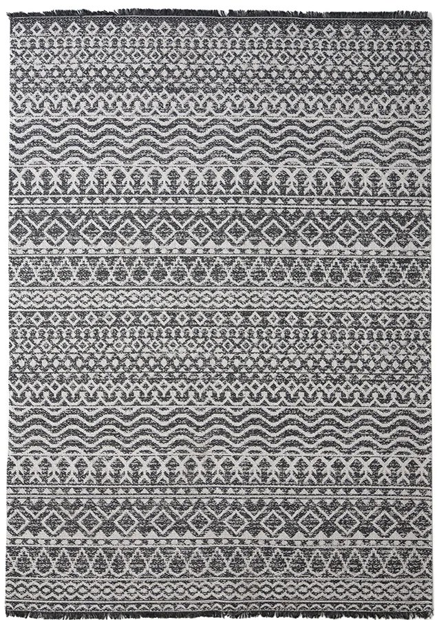Χαλί Casa Cotton BLACK 22077 Royal Carpet - 67 x 200 cm