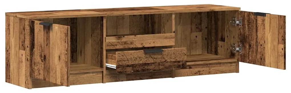 vidaXL Έπιπλο Τηλεόρασης Παλιό Ξύλο 140x35x40 εκ. Επεξεργασμένο Ξύλο