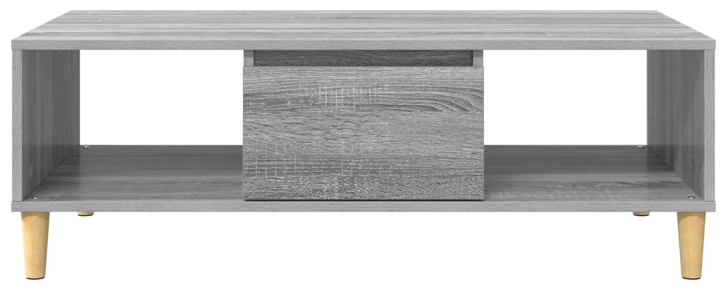 vidaXL με αποθήκευση με πόρτα Γκρι sonoma 103.5 x 60 x 35 εκ Επεξεργασμένο ξύλο