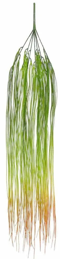 Τεχνητό Κρεμαστό Φυτό Grass 20815 18x4x81cm Green-Brown GloboStar Πολυαιθυλένιο