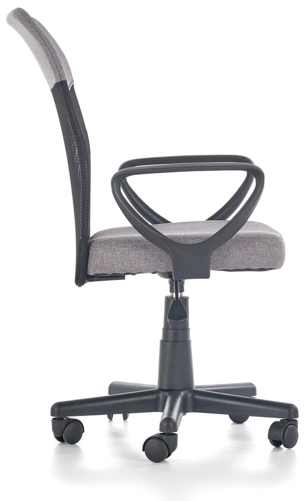 TIMMY o.chair, color: grey / black DIOMMI V-CH-TIMMY-FOT-POPIEL