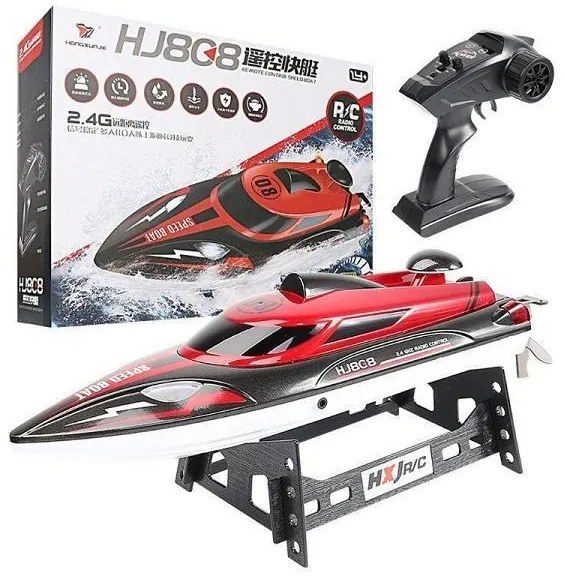 Speedboat HJ808 Τηλεκατευθυνόμενο Σκάφος Κόκκινο