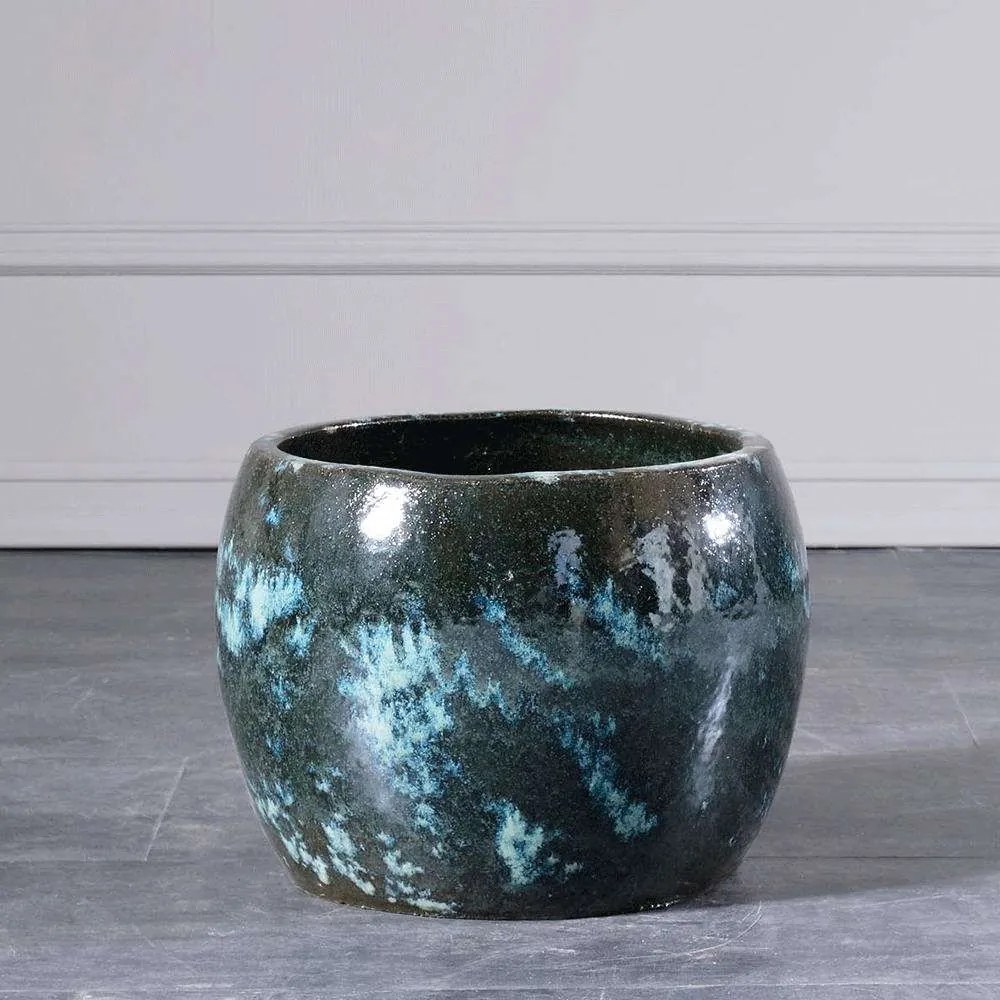 Κασπώ Κεραμικό Granite Green A-3740-8 55x55x38cm Multi Supergreens Ceramic