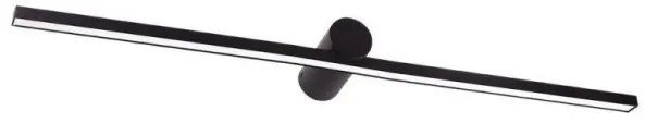 Απλίκα Φωτιστικό Τοίχου Rocco L60 μεταλλικό Viokef-4236201-Μαύρο 4236201