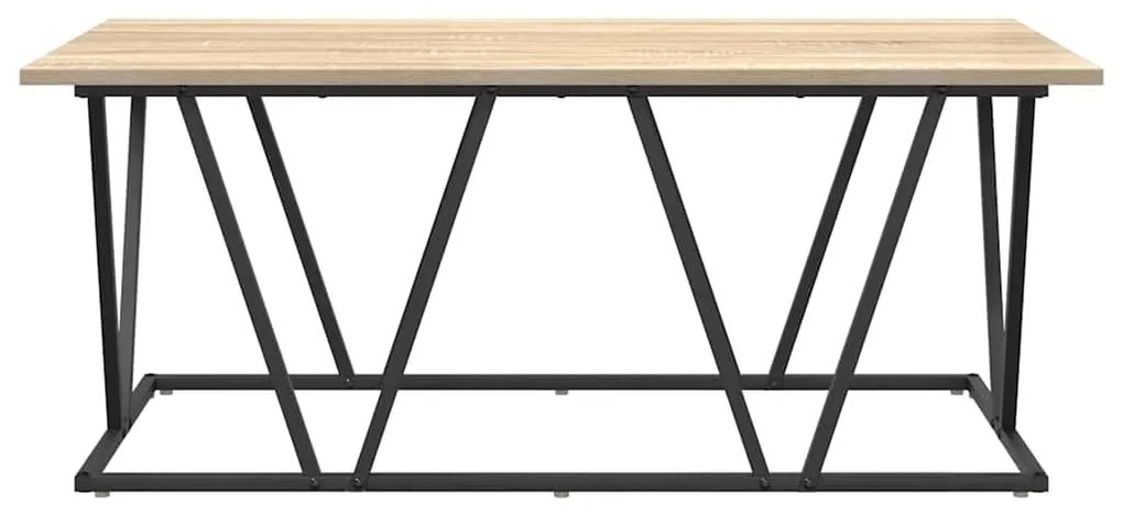 vidaXL Τραπεζάκι σαλονιού Sonoma Δρυς 100 x 50 x 40 cm