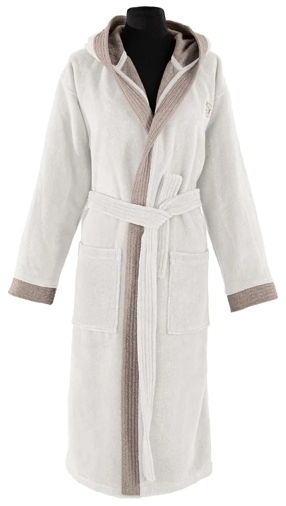 Μπουρνούζι Guy Laroche Monogram Perla Εκρού X-LARGE
