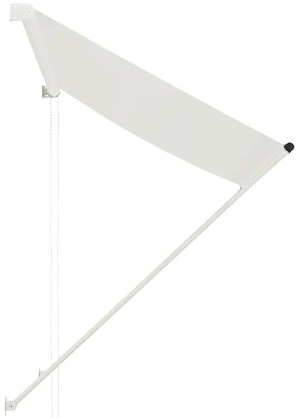 vidaXL Τέντα Συρόμενη Κρεμ 150 x 150 εκ.