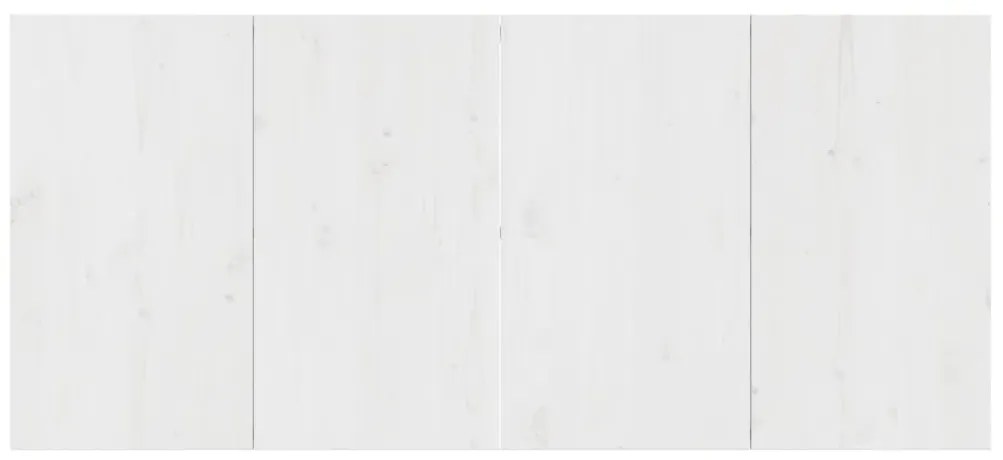 vidaXL Τραπέζι Μπαρ Λευκό 180 x 80 x 110 εκ. από Μασίφ Ξύλο Πεύκου