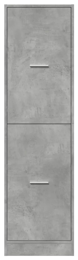 Συρταριέρα Γενικής Χρήσης Γκρι Σκυρ.40x41x144,5 εκ. Επεξ. Ξύλο 3309639