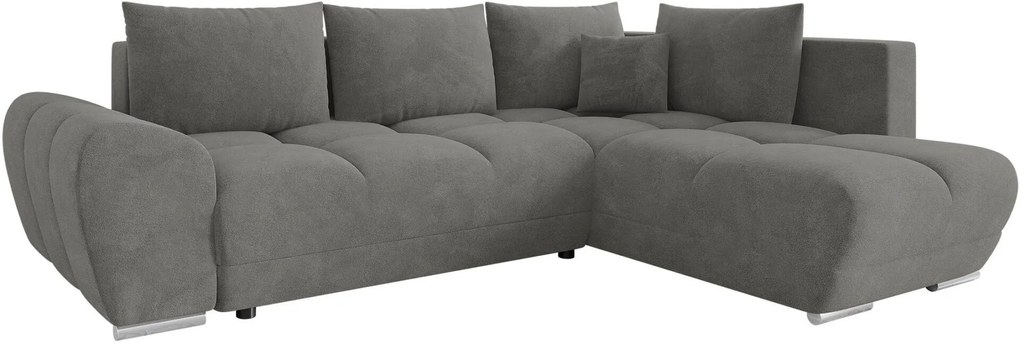 Γωνιακός καναπές Forrest-Gkri Skouro-Δεξιά - 290.00Χ183.00Χ85.00cm