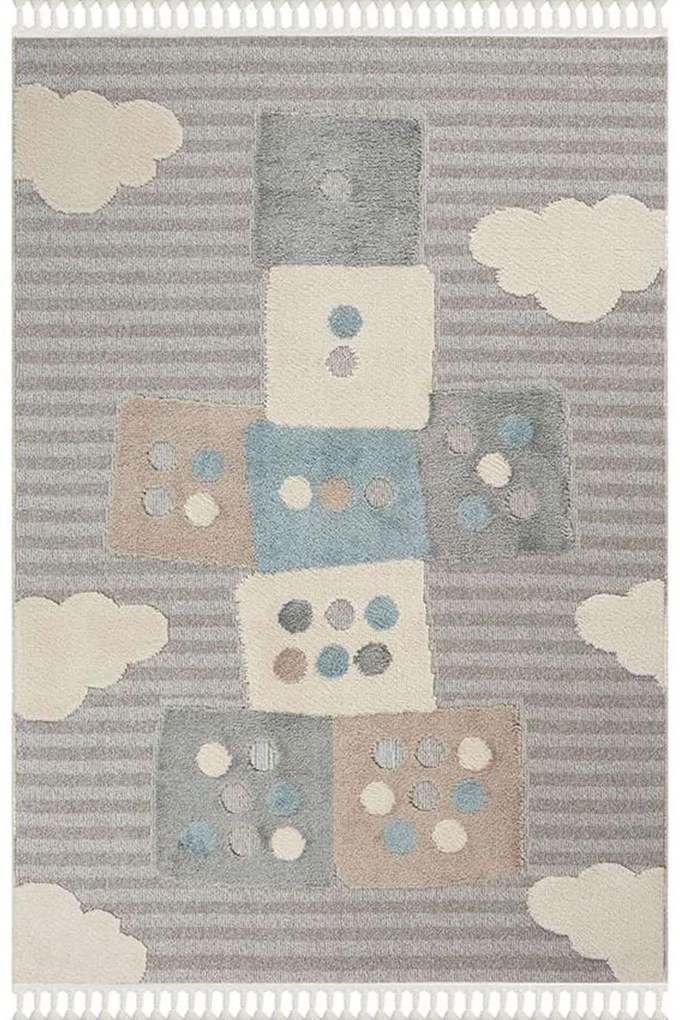 Χαλί Bubbles 960 Grey-Multi New Plan 160X230cm