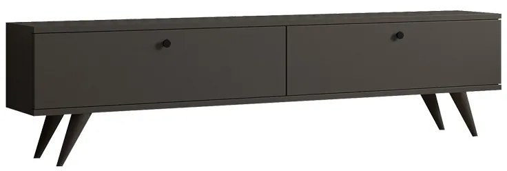 Intrahome Έπιπλο τηλεόρασης Jate Intrahome σε ανθρακί απόχρωση 160x25x40εκ | SKU: INTRAPA-231111659