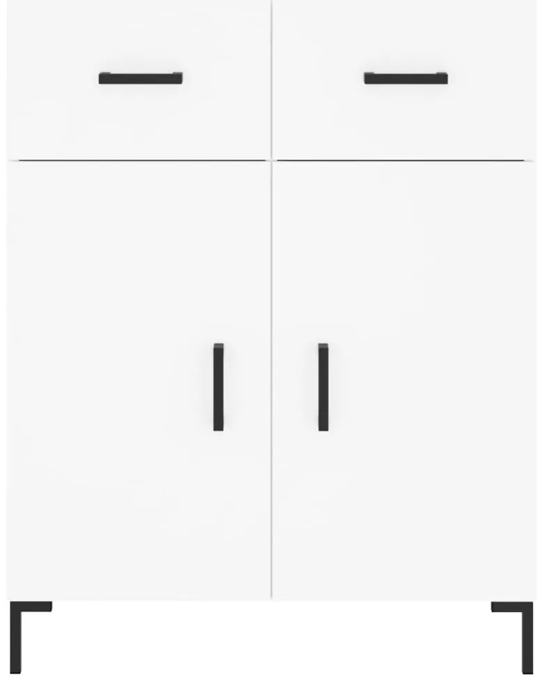 vidaXL Ντουλάπι Λευκό 69,5 x 34 x 90 εκ. από Επεξεργασμένο Ξύλο