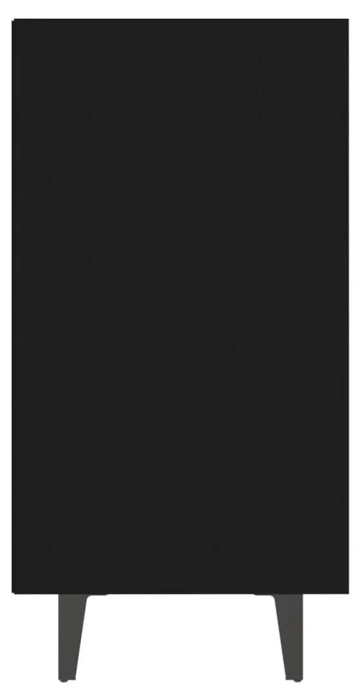 vidaXL Ραφιέρα Μαύρη 103,5 x 35 x 70 εκ. από Μοριοσανίδα