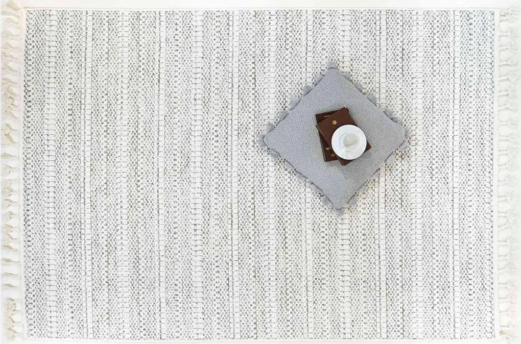 Χαλί Διαδρόμου (80x150) Ezzo Cottone E753A3U Light Grey