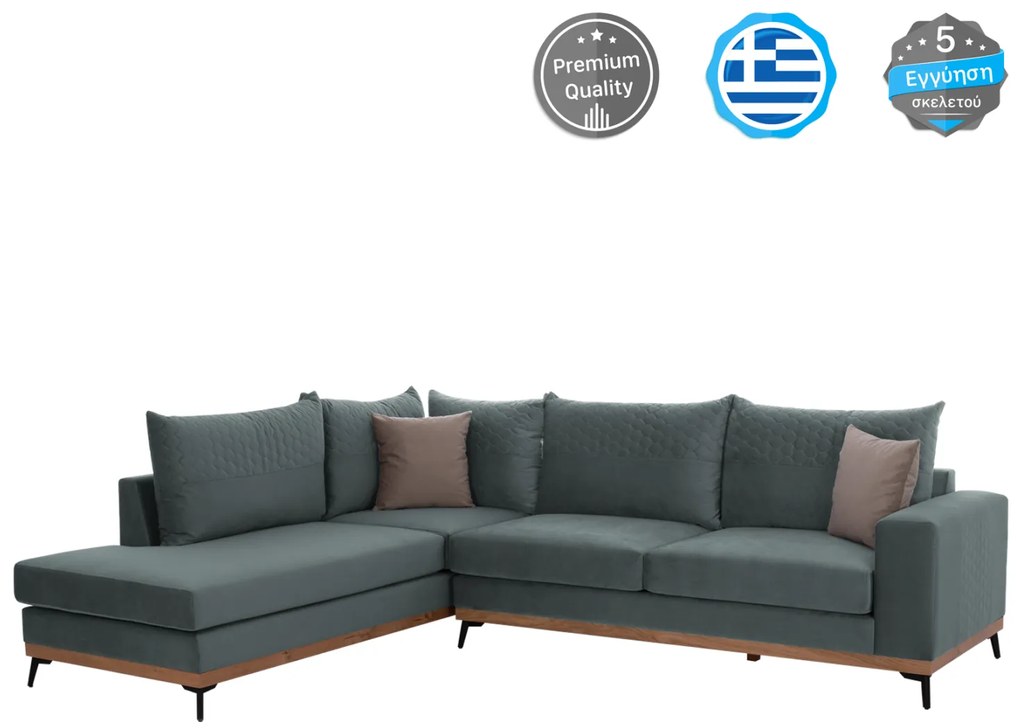 ΚΑΝΑΠΕΣ ΑΡΙΣΤΕΡΗ ΓΩΝΙΑ ΥΦΑΣΜΑ ΑΛΕΚΙΑΣΤΟ ΜΕΝΤΑ 290Χ240Χ94Υεκ. FB93253.07L 0516514