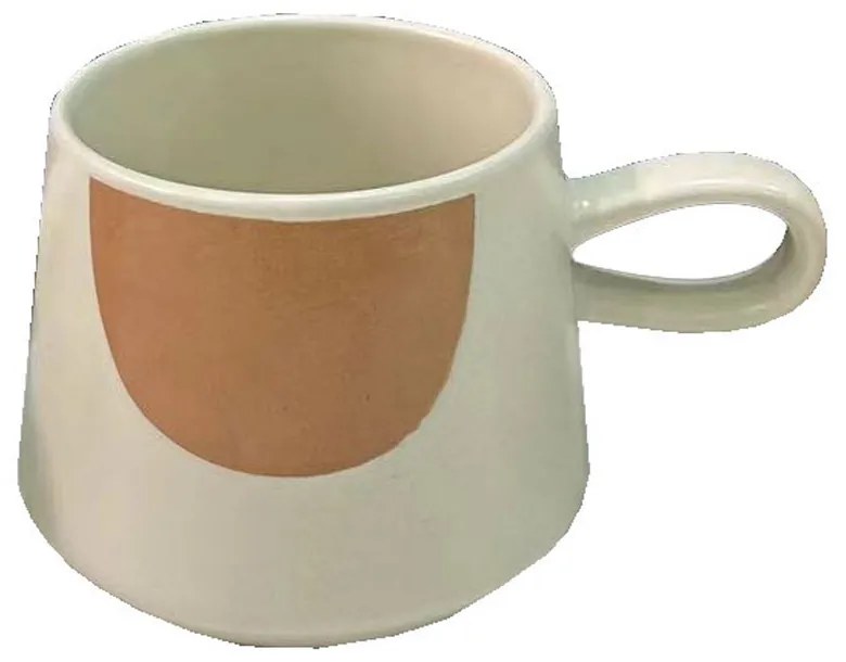 SCANDI A ΚΟΥΠΑ NEW BONE CHINA ΛΕΥΚΟ ΜΠΕΖ D8xH8cm