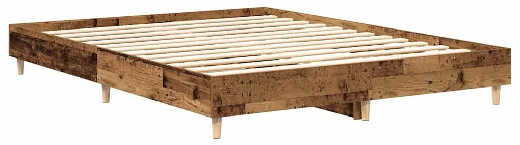 vidaXL Πλαίσιο κρεβατιού χωρίς στρώμα 140x200 εκ. Επεξεργασμένο Ξύλο