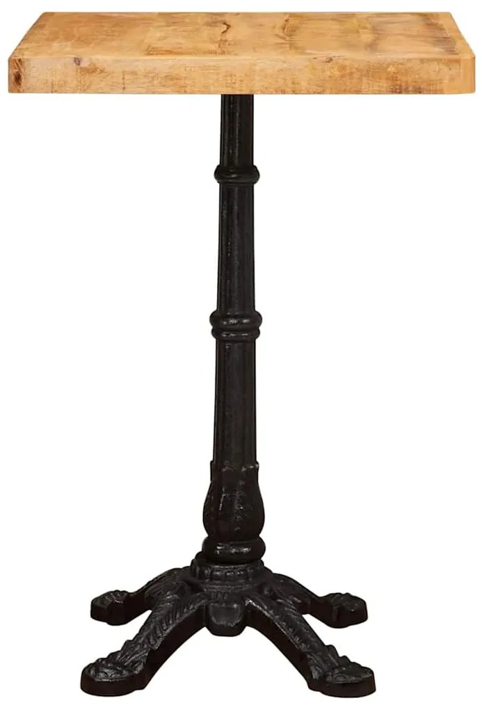 vidaXL Τραπέζι Bistro Καφέ 50 x 50 x 76 εκ Στερεό ξύλο μάνγκο