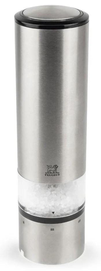 Μύλος Αλατιού Ηλεκτρικός Elis Sense 27179 20cm Inox Peugeot Ανοξείδωτο Ατσάλι