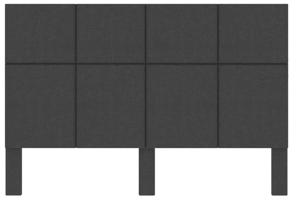 vidaXL Κεφαλάρι Σκούρο Γκρι 180 x 200 εκ. Υφασμάτινο