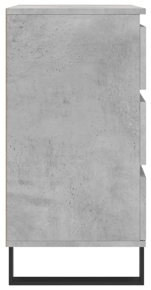 vidaXL Ντουλάπι Γκρι Σκυροδέματος 60x35x70 εκ. Επεξεργασμένο Ξύλο