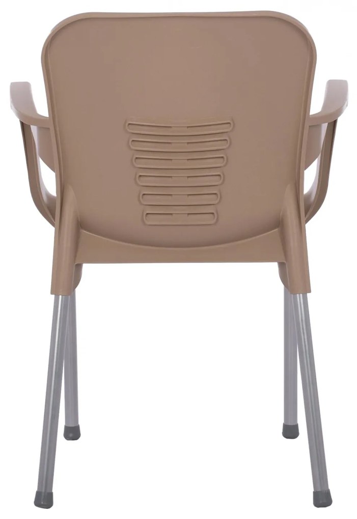 ΠΟΛΥΘΡΟΝΑ ΠΟΛΥΠΡΟΠΥΛΕΝΙΟΥ RECYCLED KAREK  ΜΠΕΖ ΧΡΩΜΑ 59,5x59x81Y εκ. 59.5x59x81 εκ.