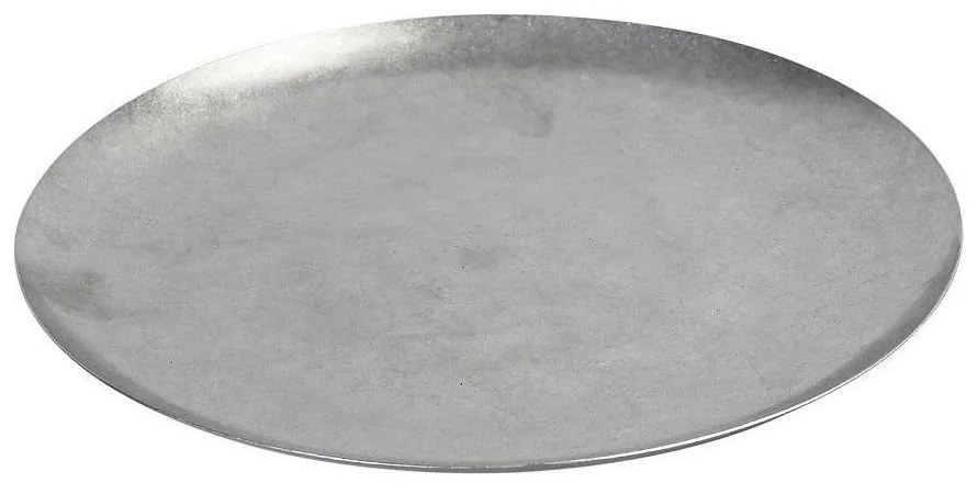 Πιάτο Ρηχό Στρογγυλό FEV115 Snow Grey SS 18/10 30x30x1,5cm Espiel Stainless Steel