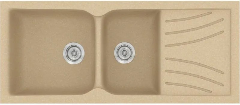 Νεροχύτης Sanitec 323-Granite Cappucino