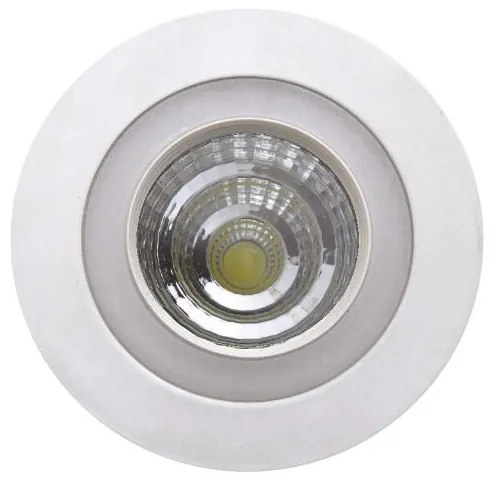 Χωνευτό Σποτ Φωτιστικό Οροφής LED 6W SMD COB 3000K-4000K Λευκό Epistar 5837 Spotlight 5253 Λευκό