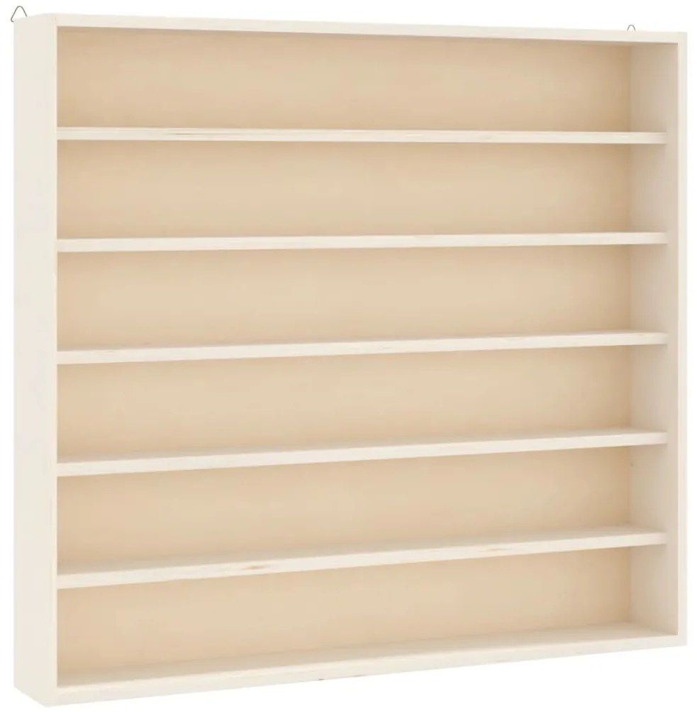 vidaXL Ξύλινη συλλεκτική βιτρίνα με 6 ράφια 60x8,5x55 εκ.