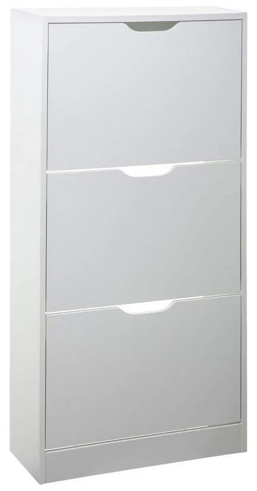Παπουτσοθήκη 5five Simply Smart Λευκό Ξύλο 115 x 60 x 24 cm