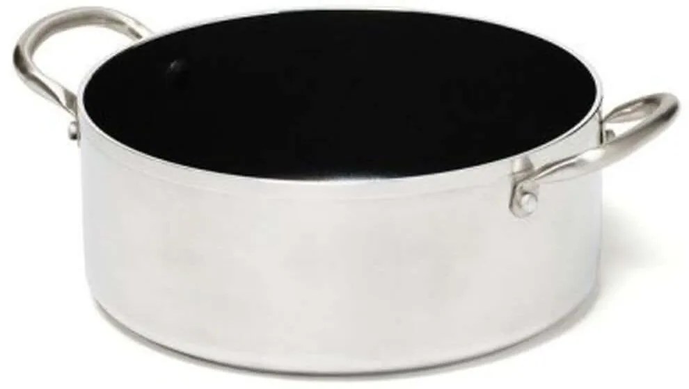 Κατσαρόλα Αντικολλητική Croscat CO11788000 Φ28x11cm 6,2lt Inox Comas 28cm Αλουμίνιο