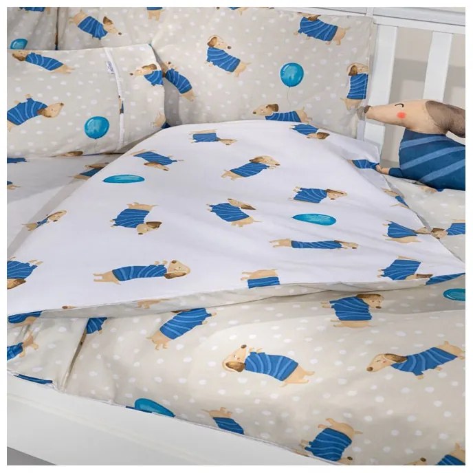 Σετ Σεντόνια Παιδικά 165x250 Pet Blue 5206480639074