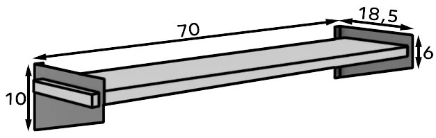 Ράφι Design-Leuko-Leuko gualistero