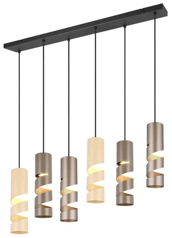 Φωτιστικό Κρεμαστό Trio Lighting STREAM 364000617 Πολύχρωμο (Multicolor)