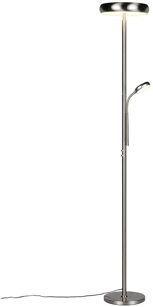 Φωτιστικό Δαπέδου Με Τηλεχειριστήριο Palermo R45741107 Φ28x183cm 2xDim Led 2500/380lm 23/4,5W Nickel RL Lighting