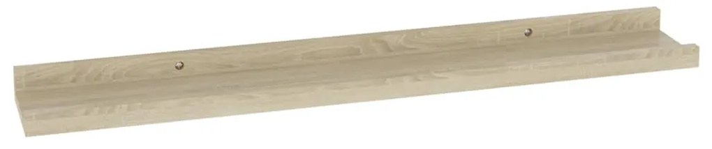 vidaXL Ράφια Τοίχου 4 τεμ. Sonoma Δρυς 60 x 9 x 3 εκ.