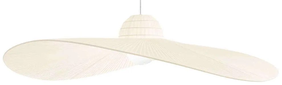 Φωτιστικό Οροφής Madame 219875 110x43/145cm 1xE27 60W Ivory Ideal Lux