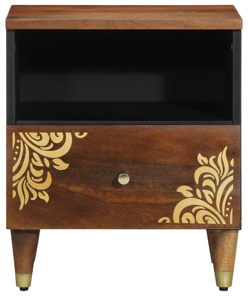 vidaXL Κομοδίνο 40x33x46 εκ Solid Wood Mango