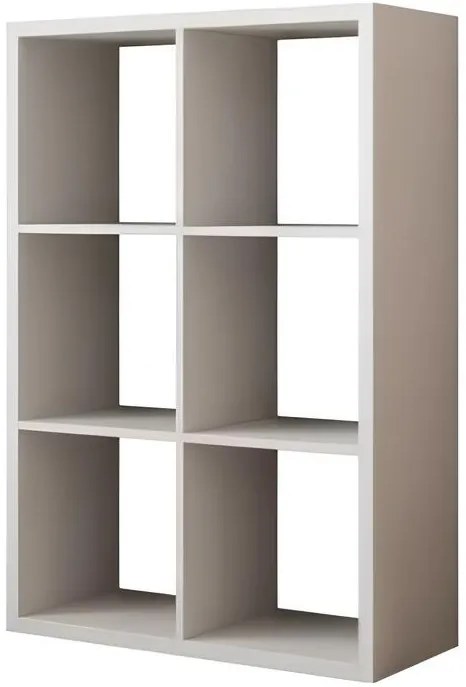 Βιβλιοθήκη Panau IV-Leuko - 77.00Χ33.00Χ113.50cm
