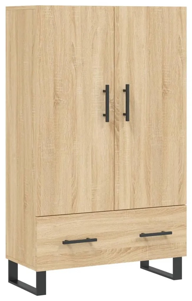 vidaXL Ντουλάπα Sonoma Δρυς 69,5 x 31 x 115 εκ. από Επεξεργασμένο Ξύλο