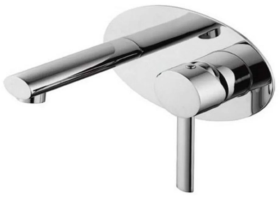 Μπαταρία Νιπτήρος Εντοιχισμού Sinar QA14 Chrome Praxis Metal, Ceramic