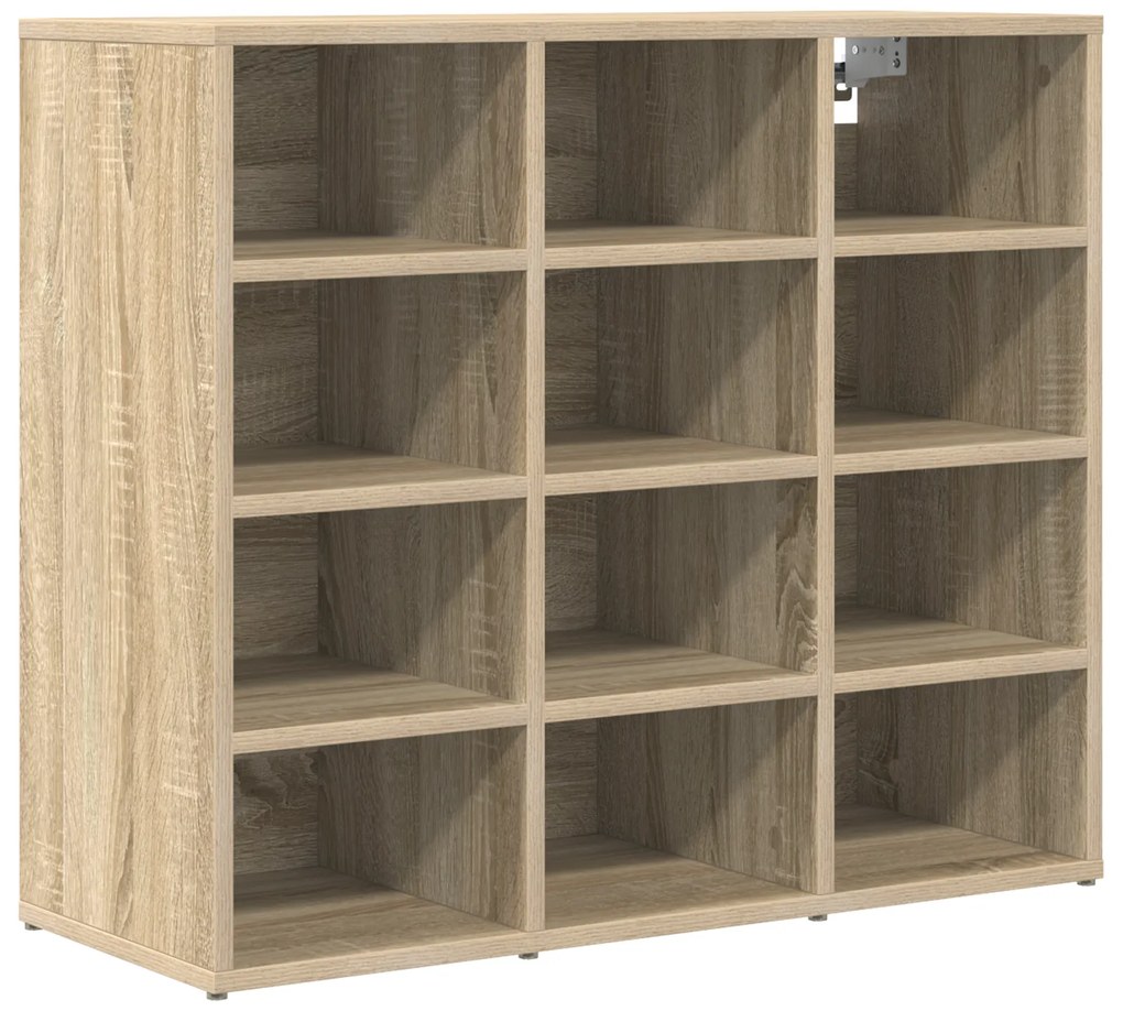 vidaXL Ντουλάπα Παπουτσιών Sonoma Δρυς 103x30x51 εκ Επεξεργασμένο ξύλο