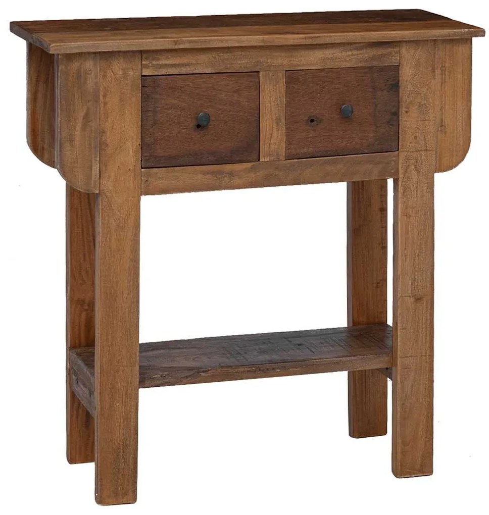 vidaXL Τραπεζάκι Σαλονιού 80x35x80 εκ. από Μείγμα Ανακυκλωμένων Ξύλων