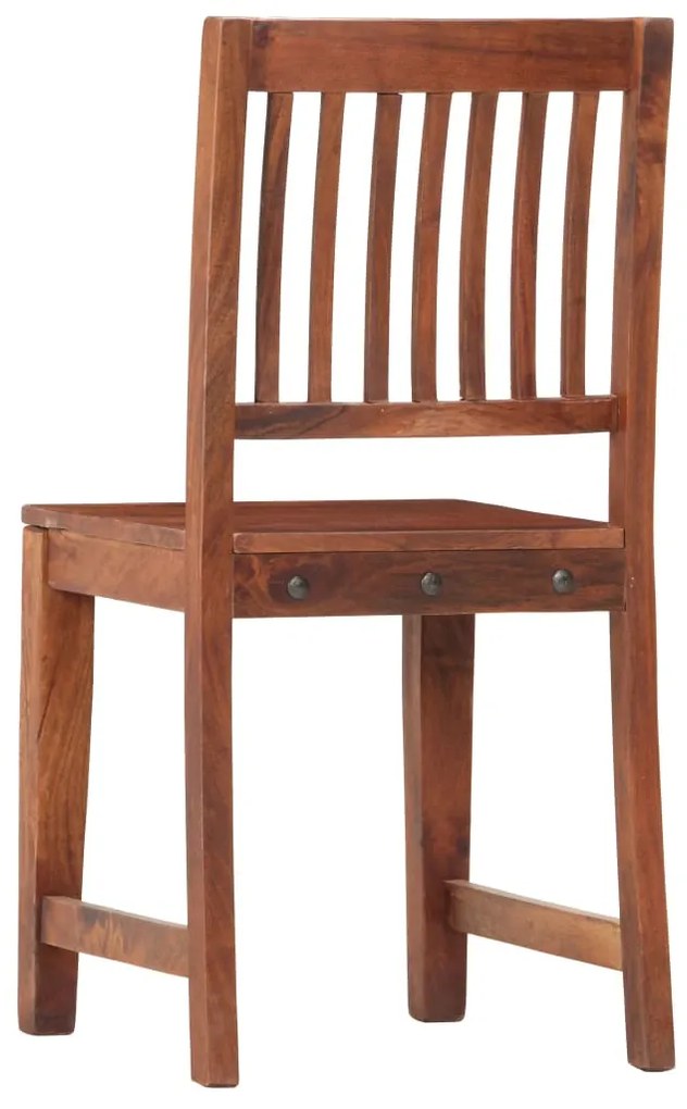 vidaXL Καρέκλες Τραπεζαρίας 4 τεμ. από Μασίφ Ξύλο Μάνγκο