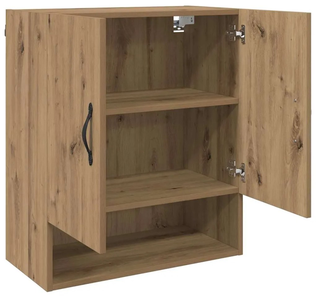 vidaXL Ντουλάπα Τοίχου artisan δρυς 60 x 31 x 70 εκ Επεξεργασμένο ξύλο