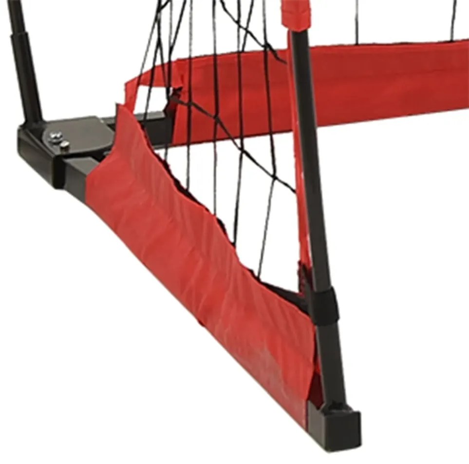 vidaXL Τέρμα Ποδοσφαίρου 184 x 91 x 124,5 εκ. Ατσάλινο
