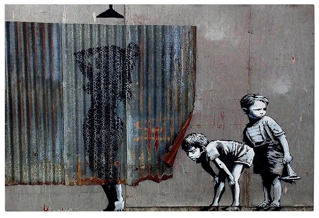 Πίνακας Τοίχου Σειρά GOBI C4821 Εκτυπωμένος Καμβάς 70x3(πάχος)x50Yεκ. 70x3x50 εκ.